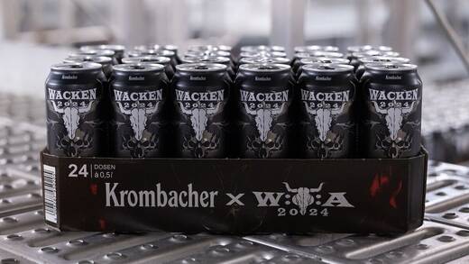 Limited Edition Krombacher Pils Wacken Open Air 2024